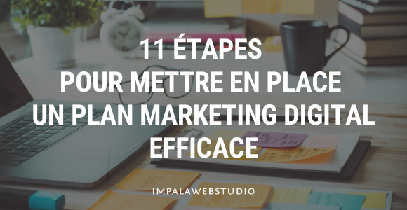 Tapes Pour Mettre En Place Un Plan Marketing Digital Efficace En